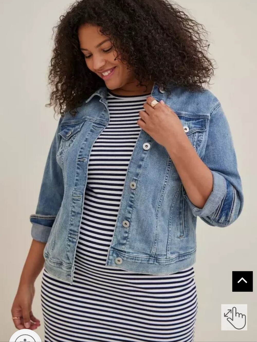 Torrid Denim Jacket - Light Wash
